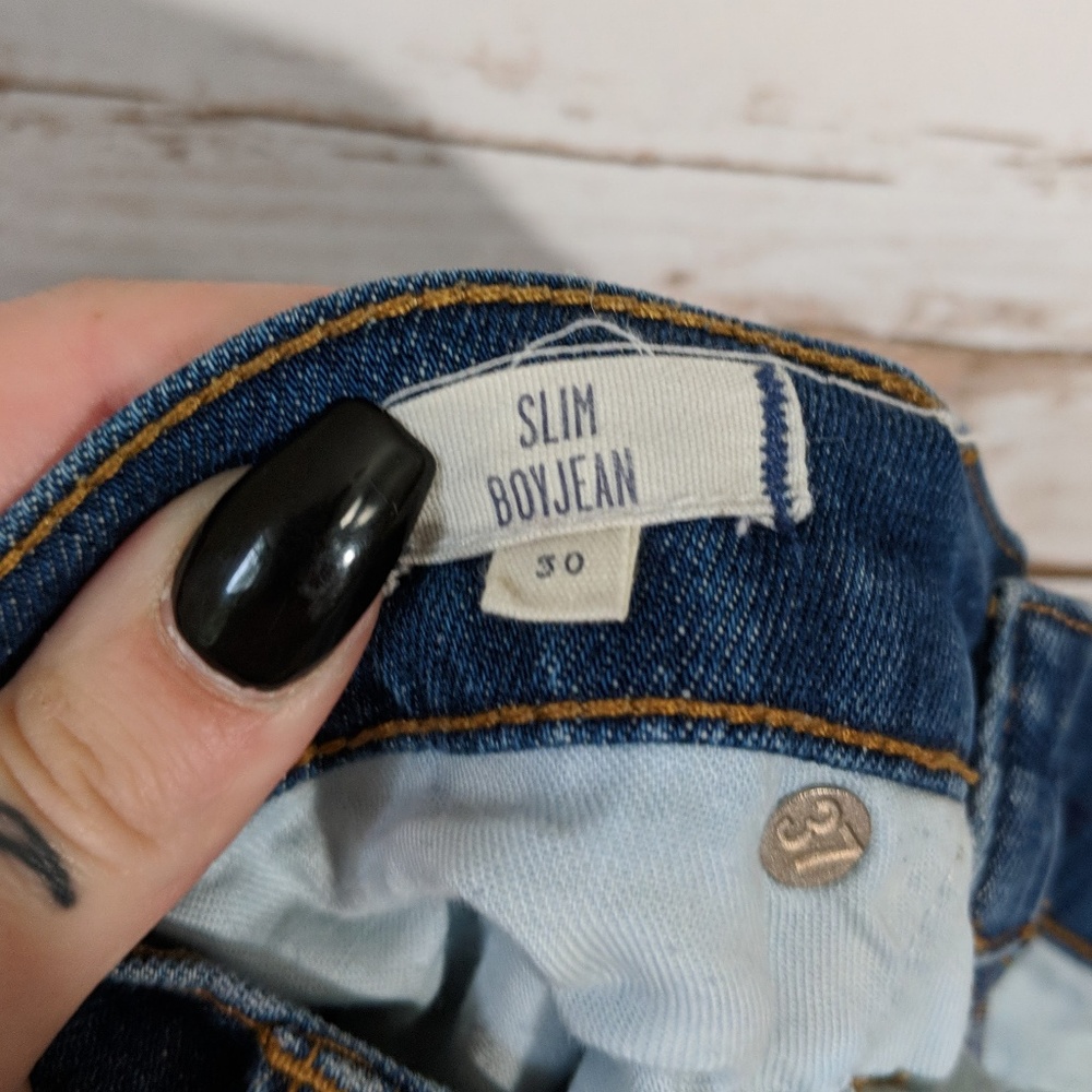 EUC Madewell Slim Boy Jean Size 30 - Picture 8 of 8